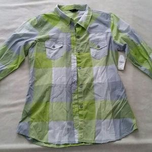 NWT Fox Racing Co Button Down Shirt